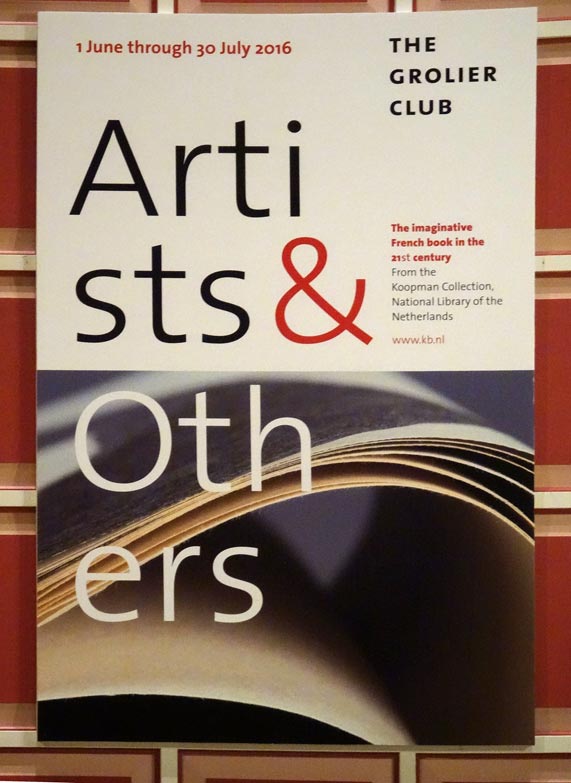 Artists & others, Grolier Club, New York